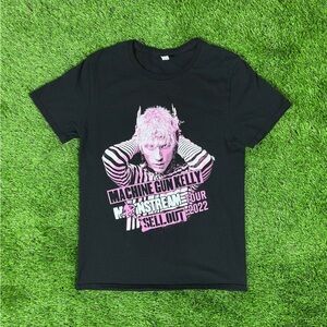 Machine Gun Kelly Mainstream Sellout 2022 Tour Shirt Double Sided - Size Medium